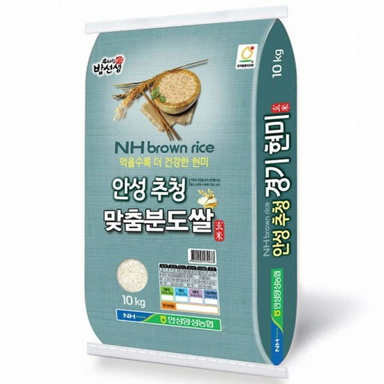 우리집밥선생 안성 추청 7분도미 10kg (20년산)