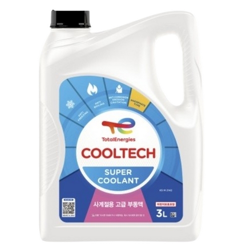 토탈  슈퍼 쿨란트 사계절용 부동액 3L