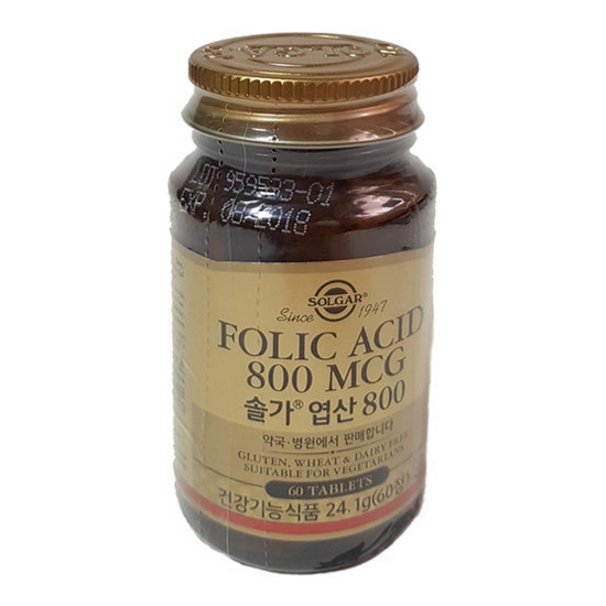 솔가 엽산 800 60캡슐