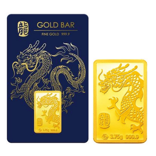삼성금거래소  갑진년 청룡 골드바 3.75g