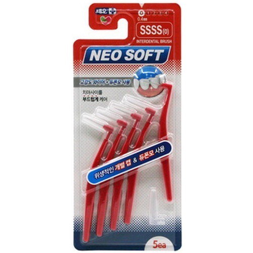 네오메디제약  네오소프트 치간칫솔 L타입 5개입 SSSS