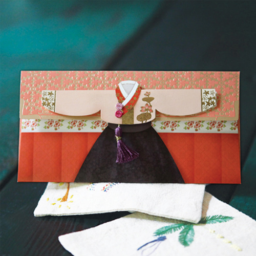 프롬앤투  연꽃 한복 용돈봉투 FB209-5