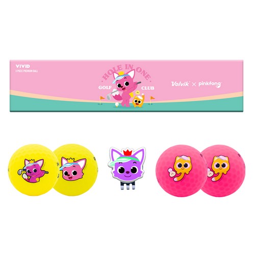볼빅  비비드 핑크퐁