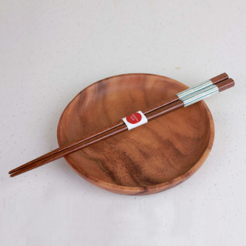 이시다 천연목 패턴 젓가락 라인