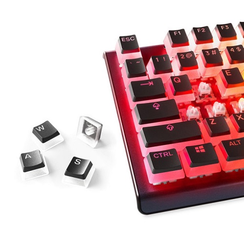 스틸시리즈  PrismCAPS 푸딩 PBT 키캡 영문 (정품)