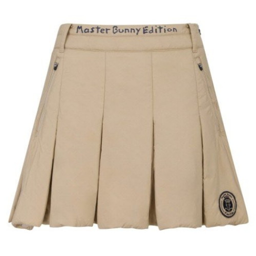 마스터바니에디션  미니멀 플리츠 패딩 큐롯 스커트 421C4PC361