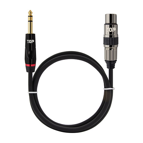 HDTOP  HT-TP 국산 5.5mm 스테레오 to XLR 암 케이블