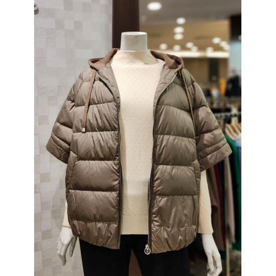 벨라디터치 가오리핏 덕다운 반팔 조끼 V9D4DN21