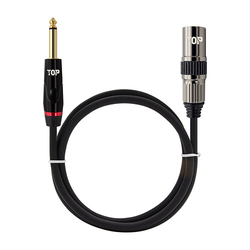 HDTOP  HT-TP 국산 5.5mm 모노 to XLR 수 케이블
