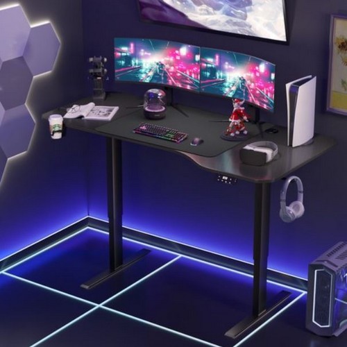 호몰 L자 높이조절 모션 게이밍 책상