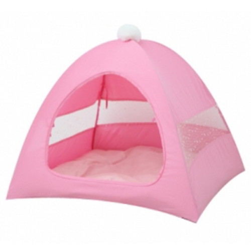 레드퍼피 펫티플 펫텐트 파스텔핑크 (방석포함)