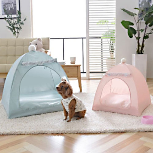 금동이 사계절 원터치 애견텐트