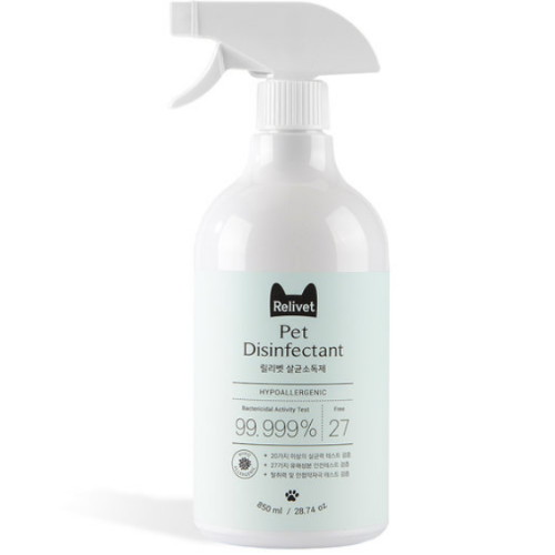 릴리벳 강아지 고양이 냄새제거 살균소독제 850ml