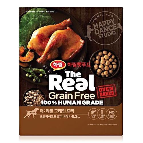 더리얼 독 그레인프리 오븐베이크드 닭고기 어덜트 5.2kg