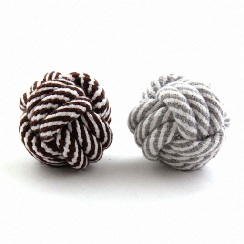 펫모닝 컬러 실타래 로프 공 대형