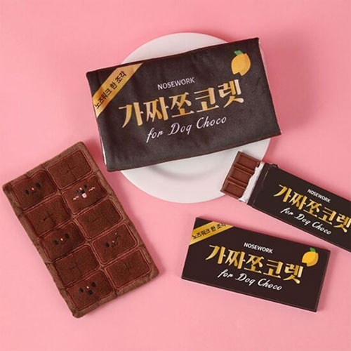 7번버스 슈퍼마켓 가짜 쪼코렛 노즈워크 토이