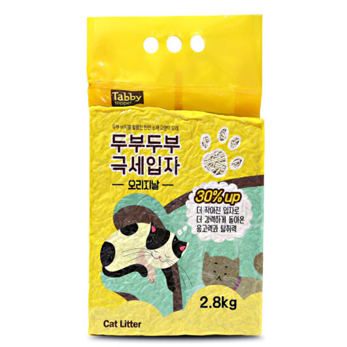 테비토퍼 두부두부 극세입자 오리지널 2.8kg