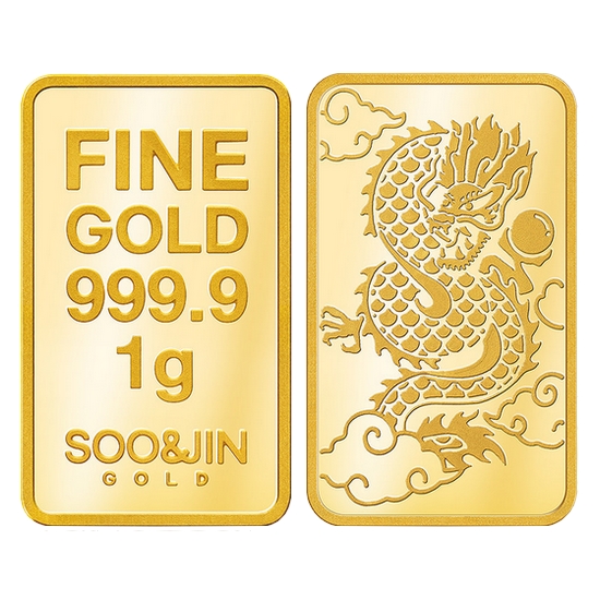수앤진골드  용 골드바 1g