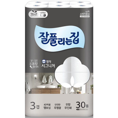 잘풀리는집 명작 시그니처 27m (30롤)