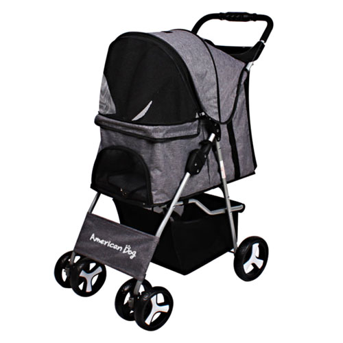 아메리칸도그 강아지 유모차 일체형