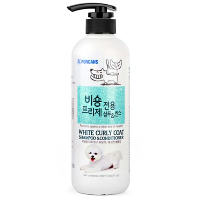 포켄스 비숑프리제전용 샴푸 앤 린스 550ml