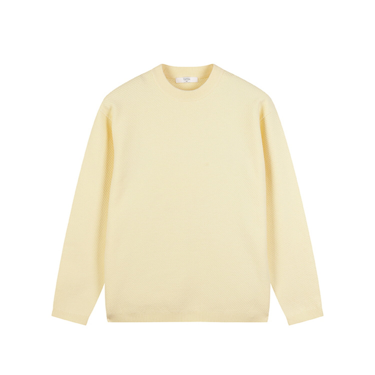 탑텐 남성 사선 조직 스웨터 MSE1ER1901