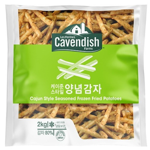 카벤디쉬 팜스  케이준스타일 양념 감자튀김 2kg