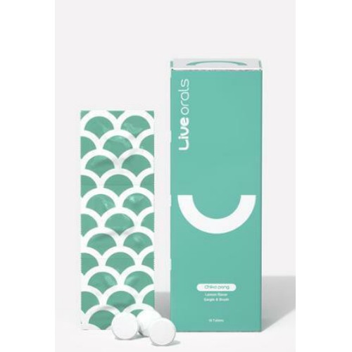 라브 라이브오랄스 고체가글 치카퐁 18개입