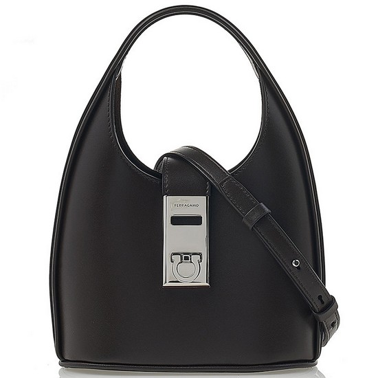 페라가모 라벨루쏘 간치니 버클 토트백 21 3978 TESTA DI M 0764457
