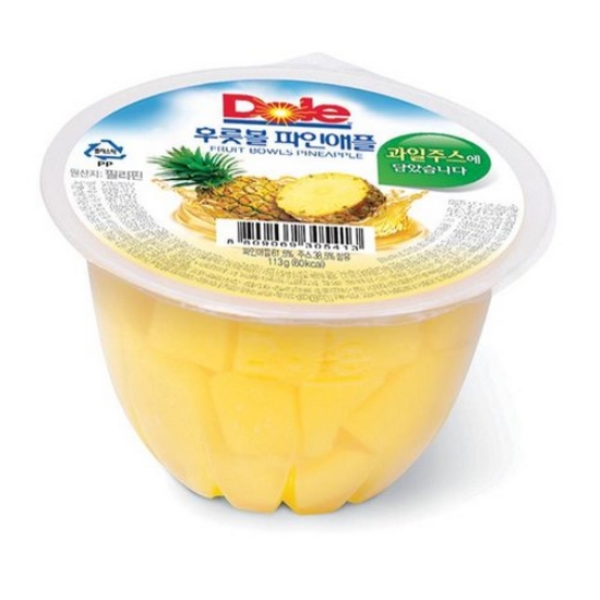 돌(Dole) Dole 후룻볼 파인애플 113g
