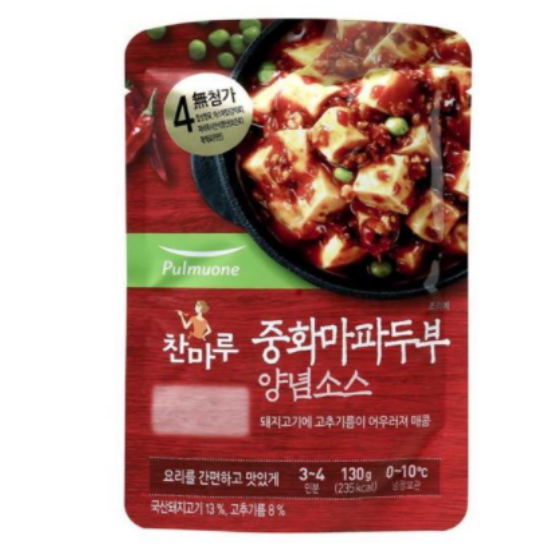 풀무원 중화 마파두부 소스 130g