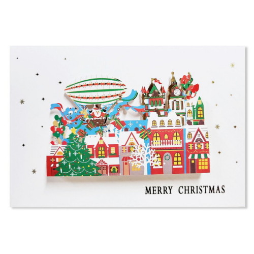 홀마크  크리스마스 레이저 입체카드 KXC3804