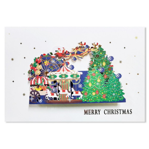 홀마크  크리스마스 레이저 입체카드 KXC3803