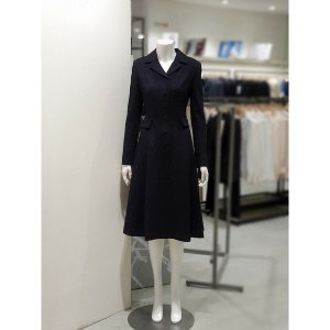 KL 버튼 장식 A 라인 원피스 KGOPOA9000