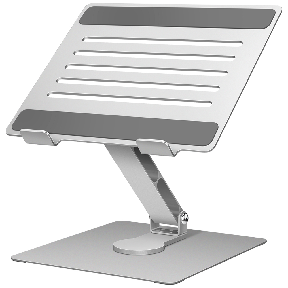 쿠팡 홈플래닛 360도 회전 메탈 쿨링홀 노트북 거치대