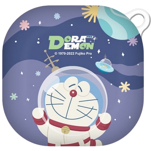 코쿼드  갤럭시 버즈2 프로/FE 도라에몽 스페이스 트래블 하드케이스