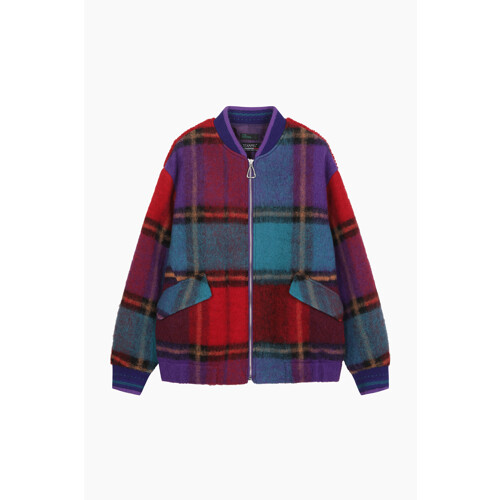 베네통 랠리 체크 점퍼 BAJP54361