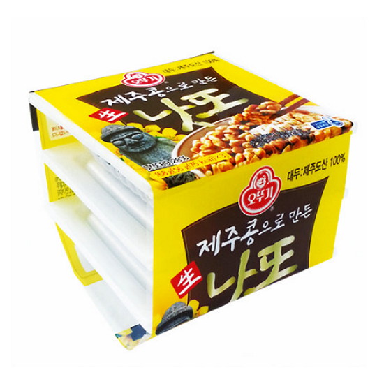 오뚜기 제주콩으로 만든 생낫또 3개입 168g