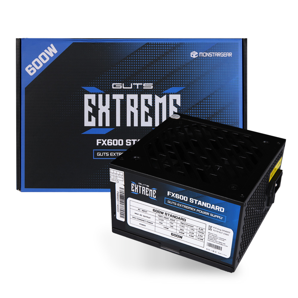 몬스타 가츠 ExtremeX FX600 80PLUS스탠다드