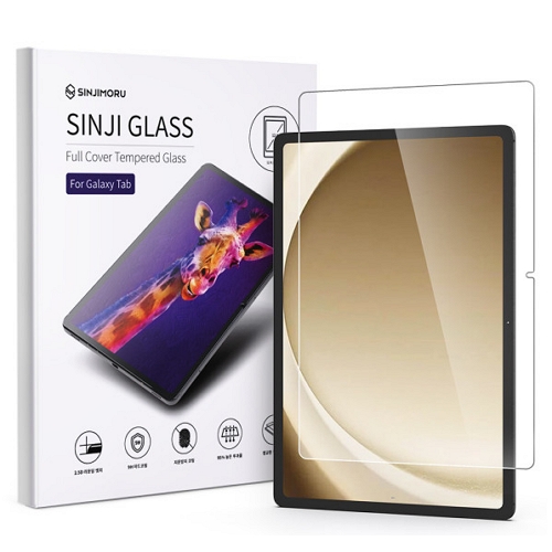신지모루  갤럭시탭A9 플러스 신지글래스 풀커버 강화유리 액정보호필름