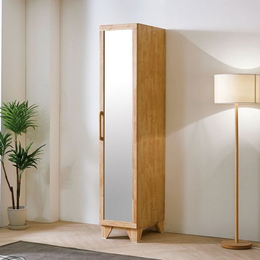 가이온  신시아 고무나무 거울 옷장 400