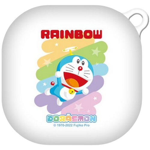 코쿼드  갤럭시 버즈2 프로/FE 도라에몽 레인보우 하드케이스