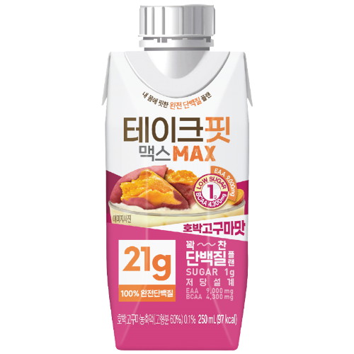 남양유업 테이크핏 맥스 호박고구마맛 250ml