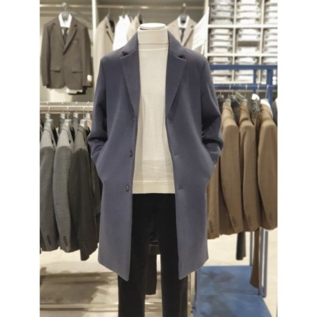 ANDZ 울캐시미어 세미오버핏 코트_BZB4CG1102