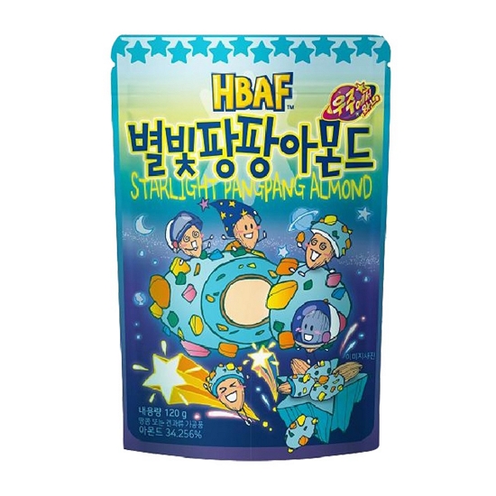 HBAF 별빛팡팡 아몬드 120g