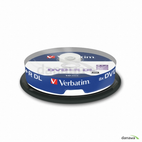 버바팀 DVD+R DL 8.5GB 8x 프린터블 케익