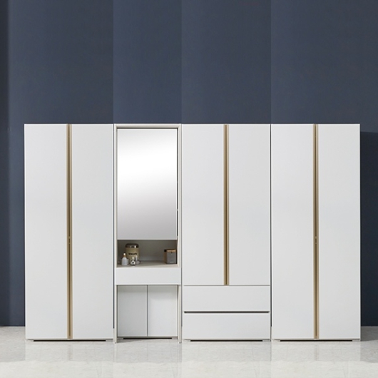 지베스  에일리 화장대 옷장세트 3000