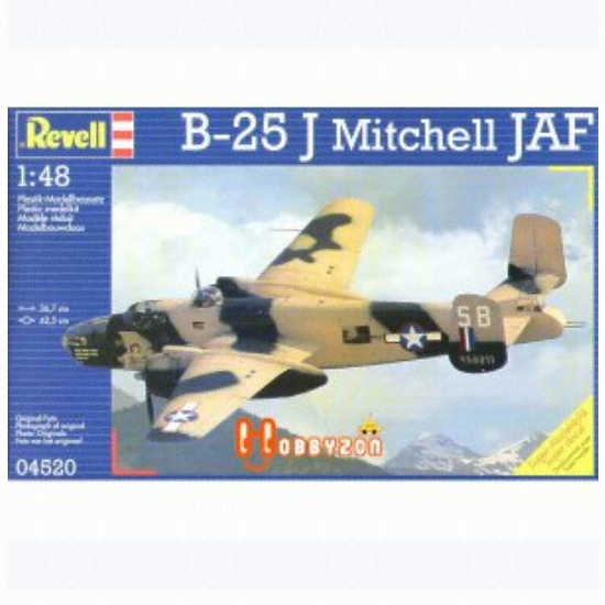 레벨  1/48 B-25J Mitchell JAF