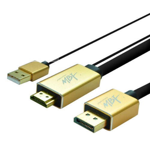 엠비에프  MBF-HUDP HDMI to DP 케이블