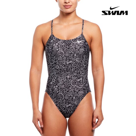 나이키  스윔 여성 조이풀 두들 컷아웃 NESSE006-001